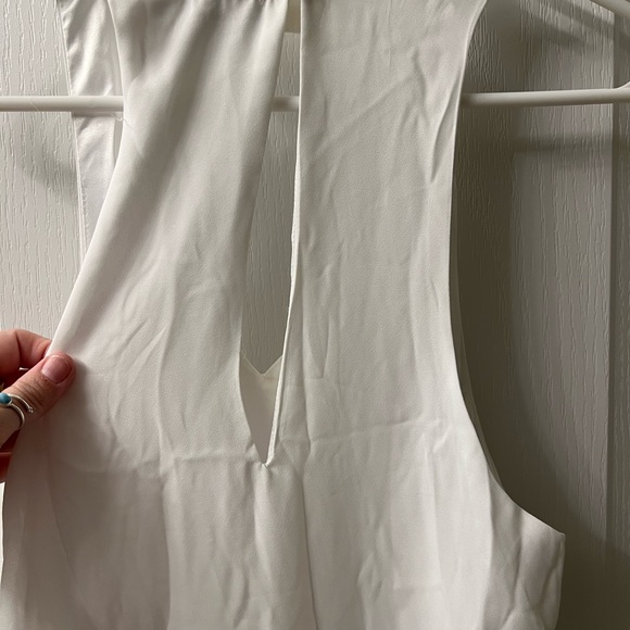 Lulu's Elegant White Dress - Picture 5 of 5